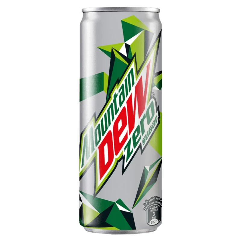 MOUNTAIN DEW ZERO SUGER CAN